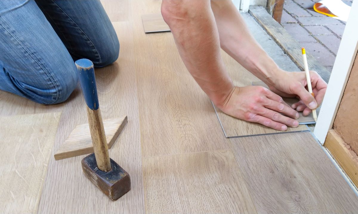 Medição de chão