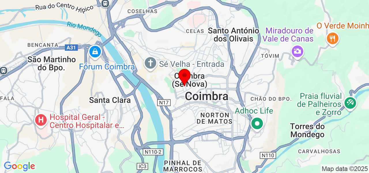 Cecília - Coimbra - Coimbra - Mapa