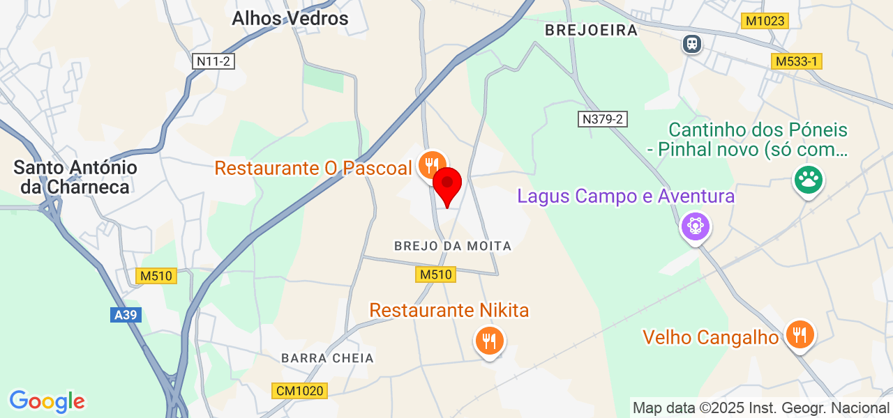 Howler - Setúbal - Moita - Map