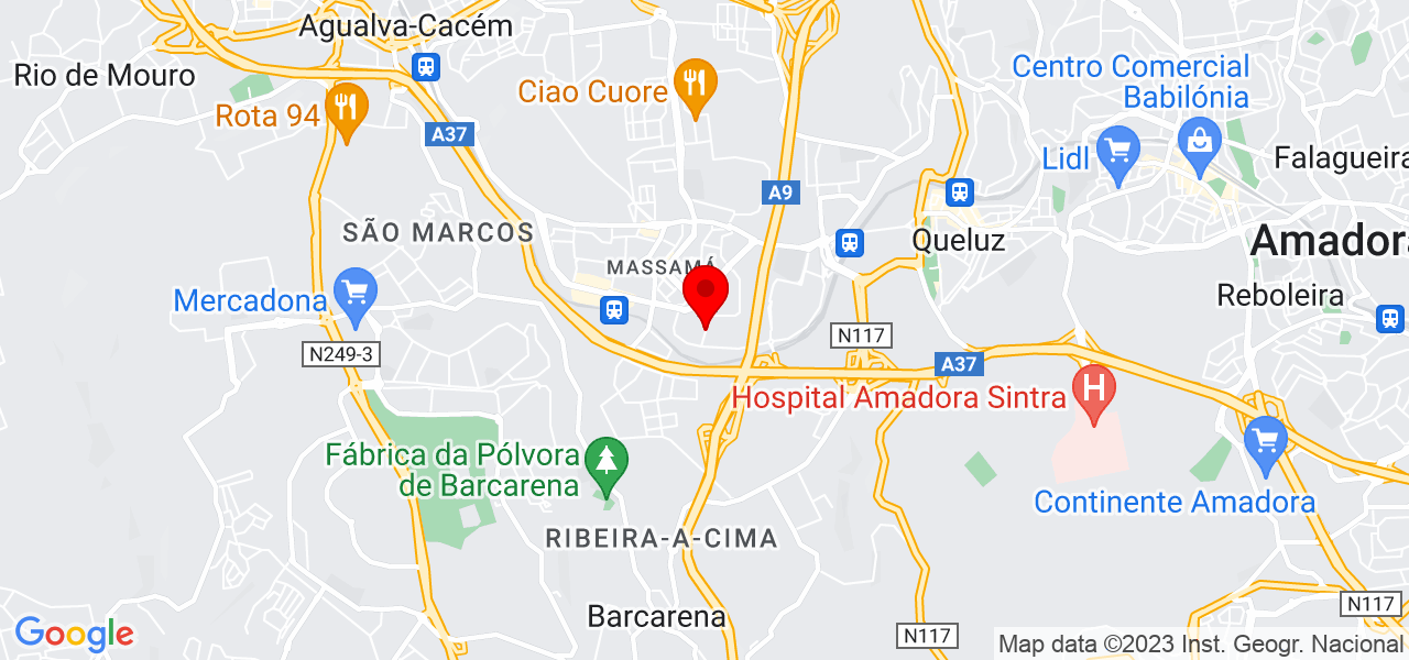 Waldemiro Dantas Junior - Lisboa - Sintra - Mapa