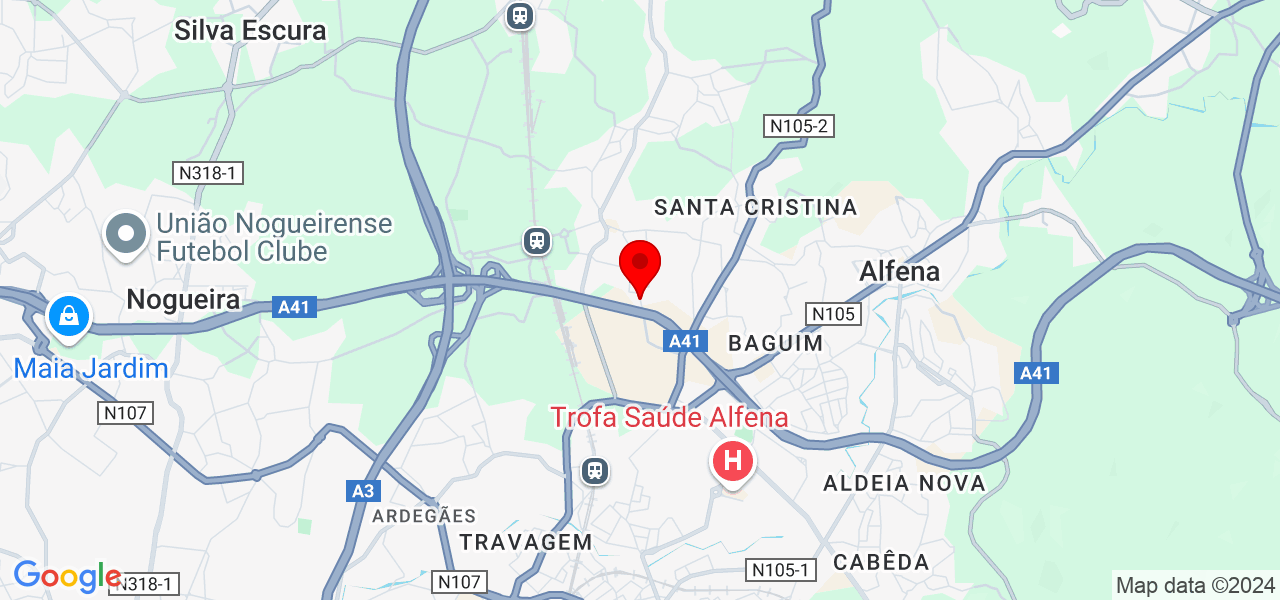 Remac ETM - Porto - Maia - Mapa