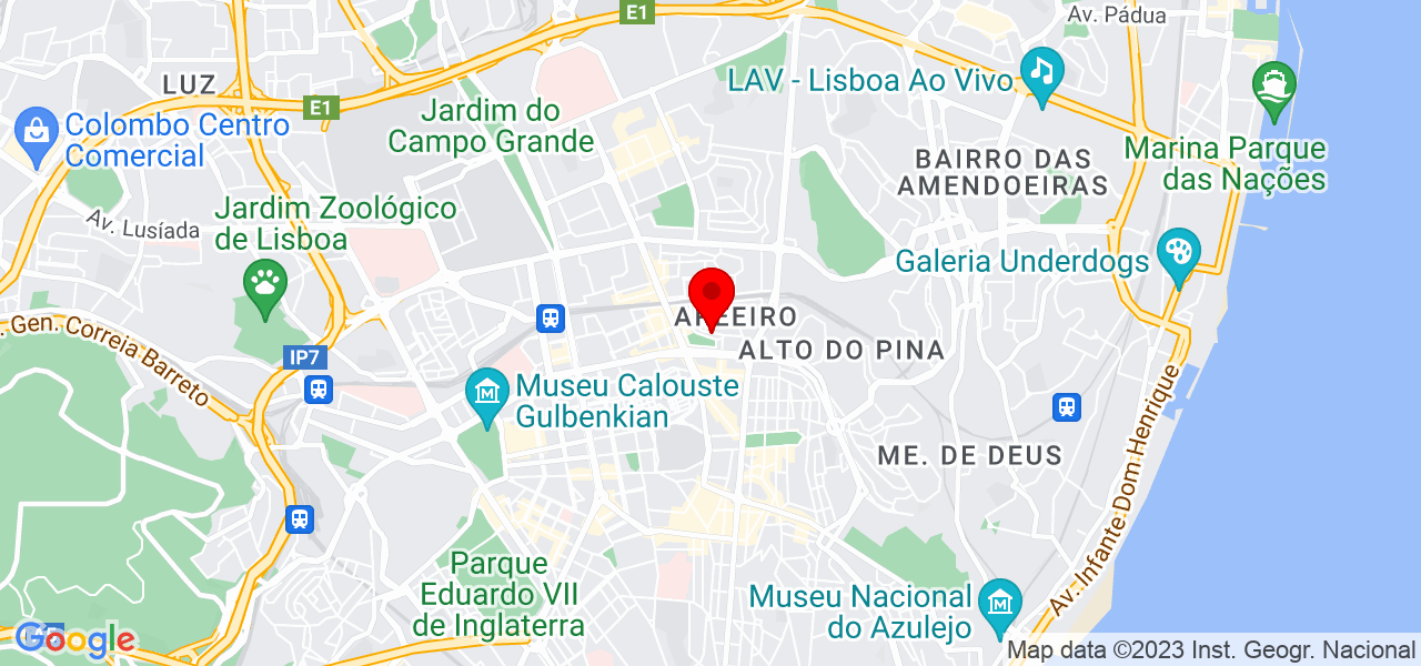 Cláudia Fernandes - Lisboa - Lisboa - Map