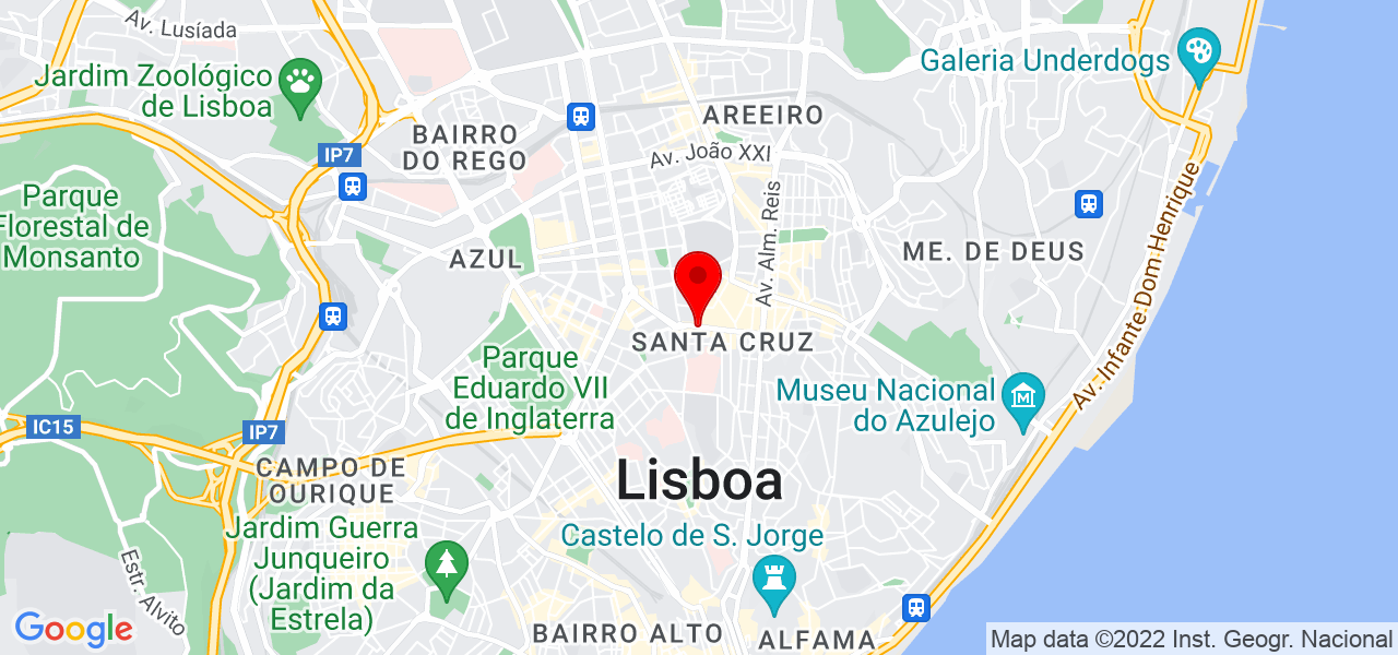 Franciely Larissa - Lisboa - Lisboa - Mapa