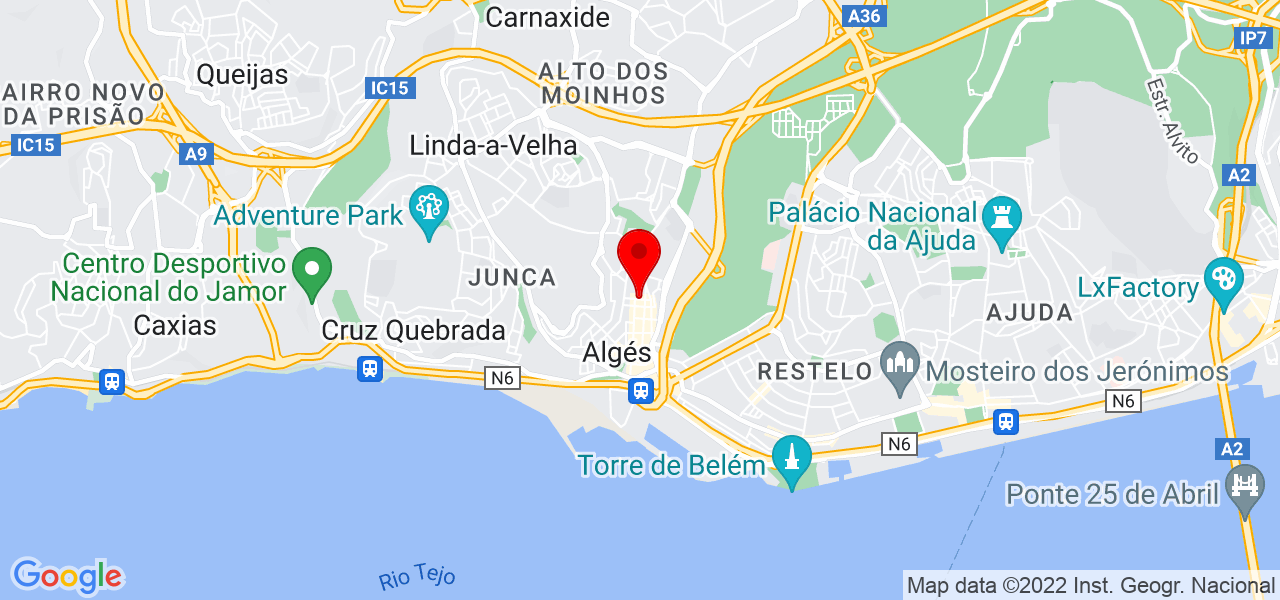 ws reparações e remodelações - Lisboa - Oeiras - Mapa