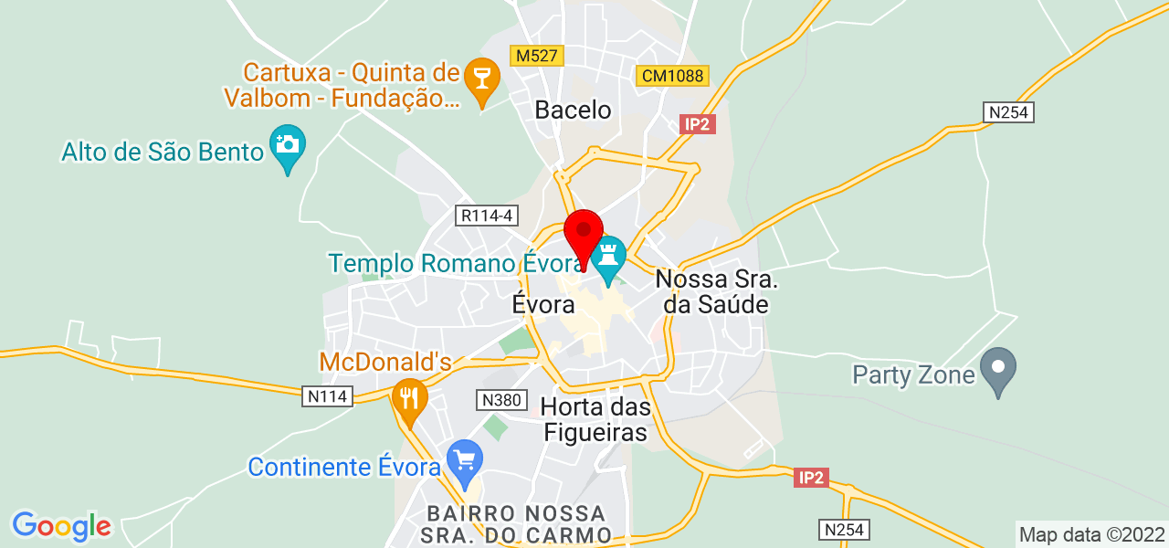 Joana - Évora - Évora - Mapa