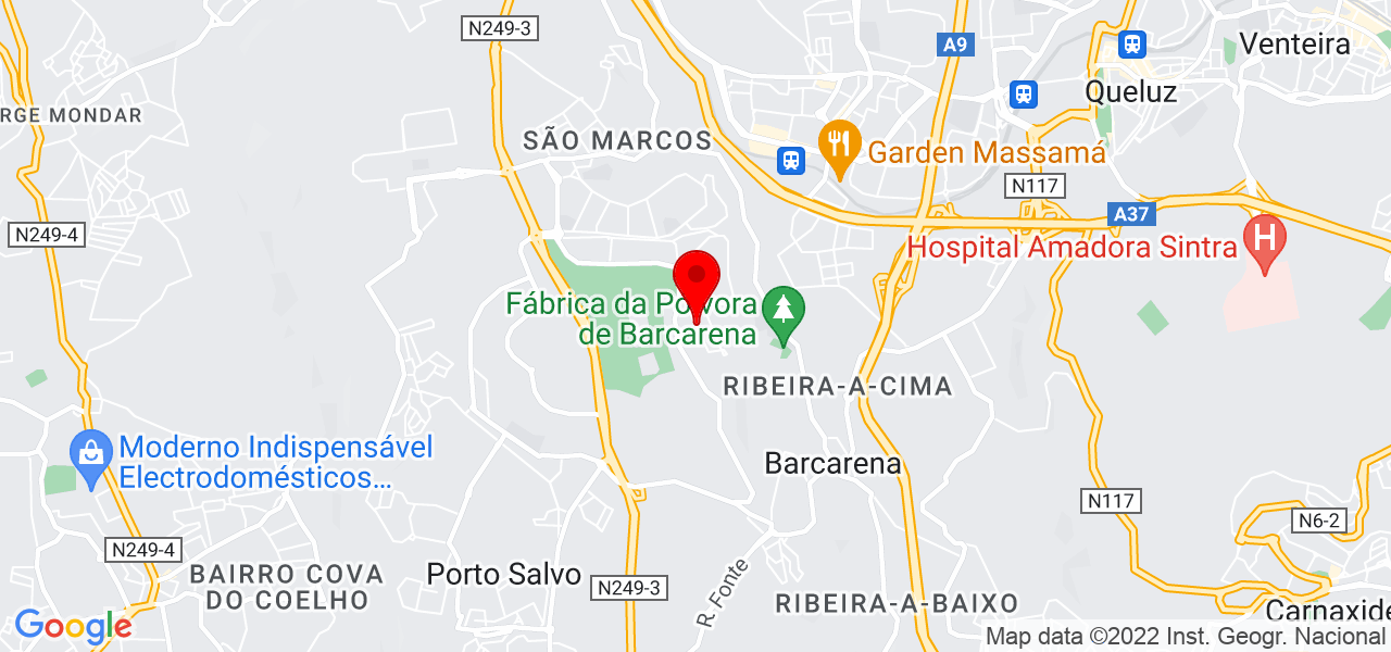 MyParty - Lisboa - Oeiras - Mapa