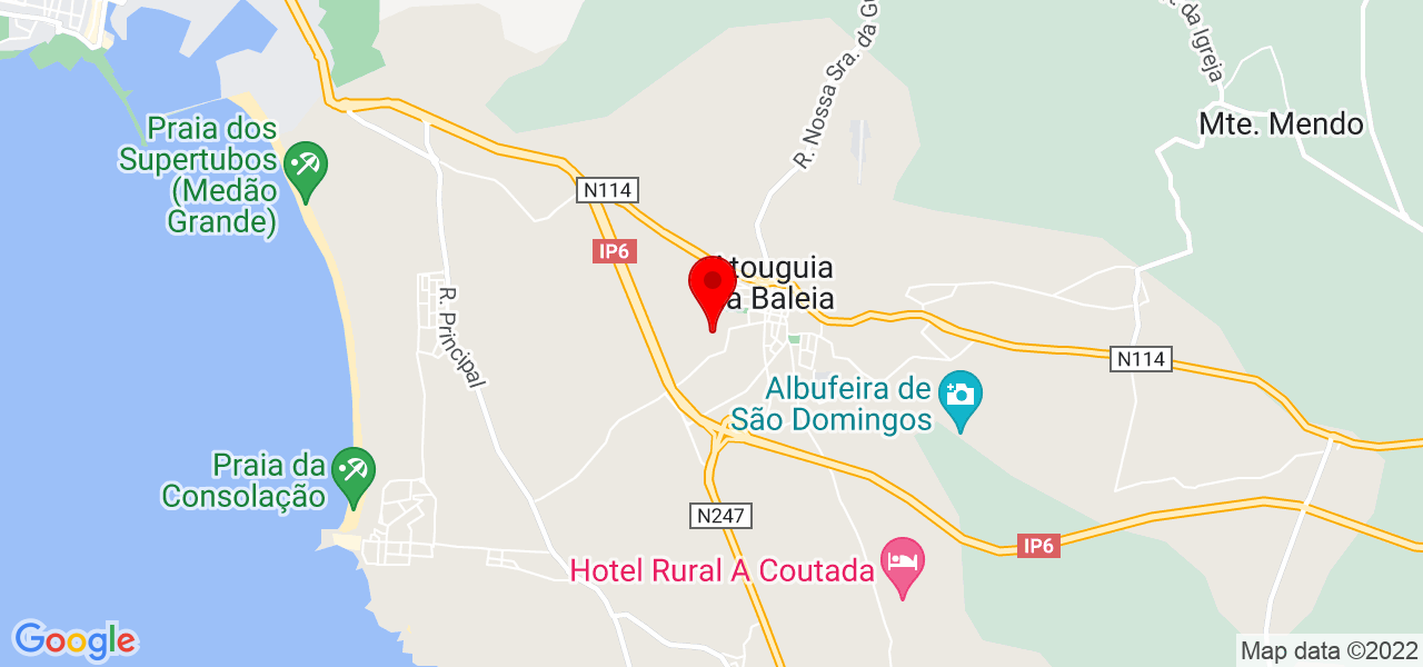 Tiago Clara - Leiria - Peniche - Mapa