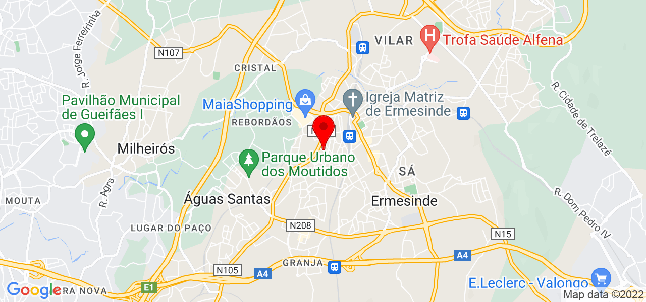 JHON SHOTS - Porto - Valongo - Mapa