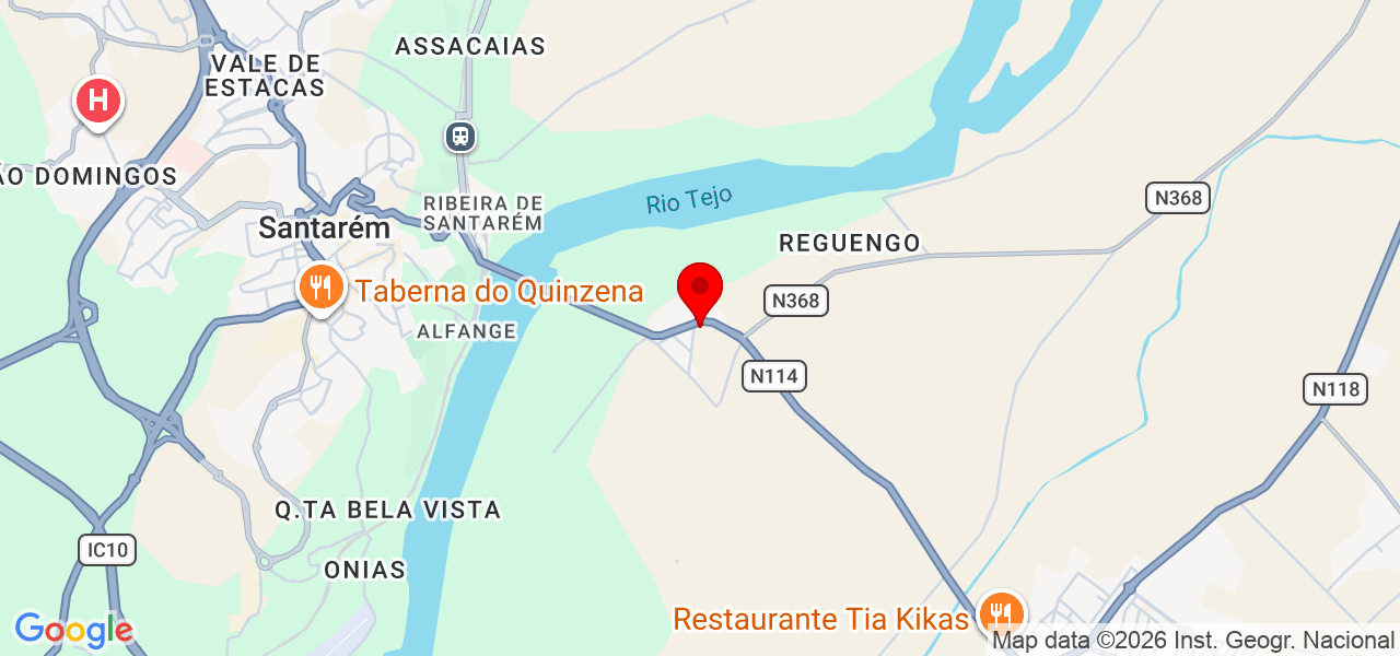 Micael Oliveira - Santarém - Almeirim - Mapa