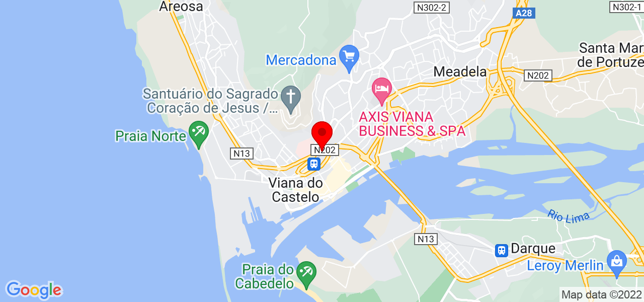 Neia Pereira - Viana do Castelo - Viana do Castelo - Mapa