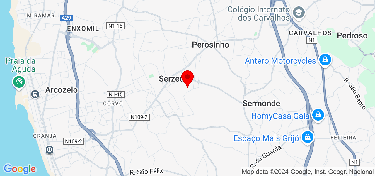 Digital Field - Porto - Vila Nova de Gaia - Map