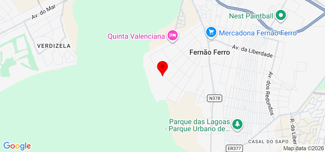 Nadina - Setúbal - Seixal - Karte