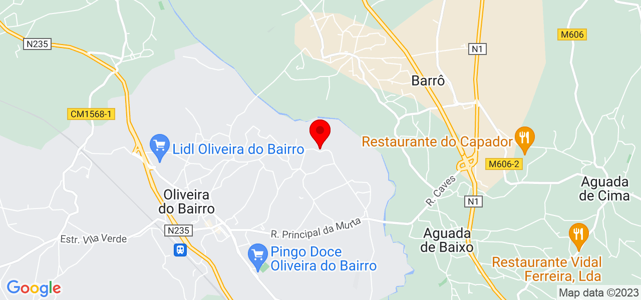 Carlos - Aveiro - Oliveira do Bairro - Mapa