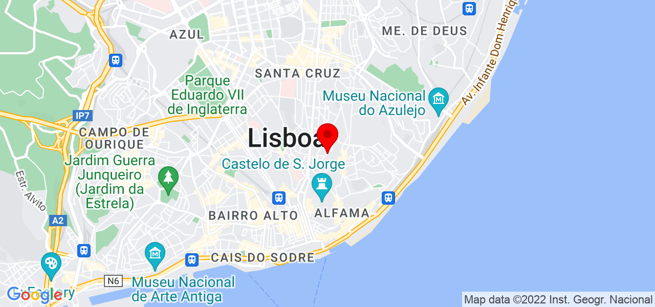 Fabiana Furtado - Lisboa - Lisboa - Mapa