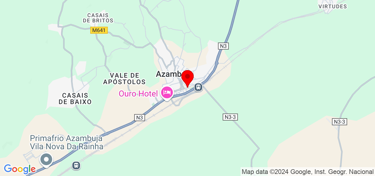 Igo obra - Lisboa - Azambuja - Mapa