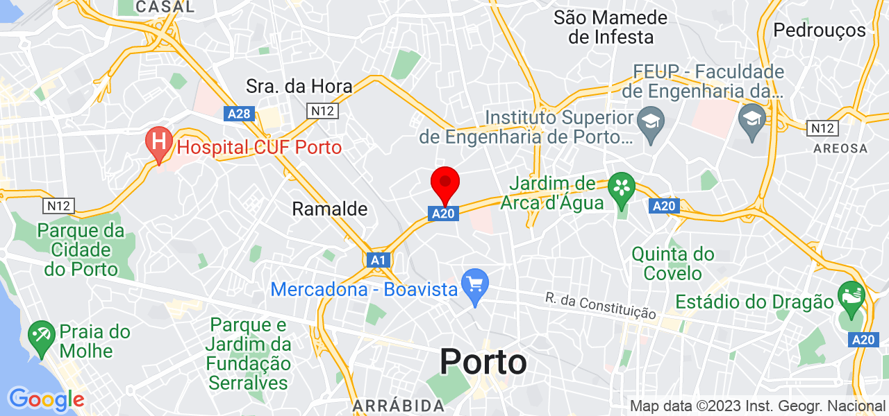 Carmen Ferreira - Porto - Porto - Mapa
