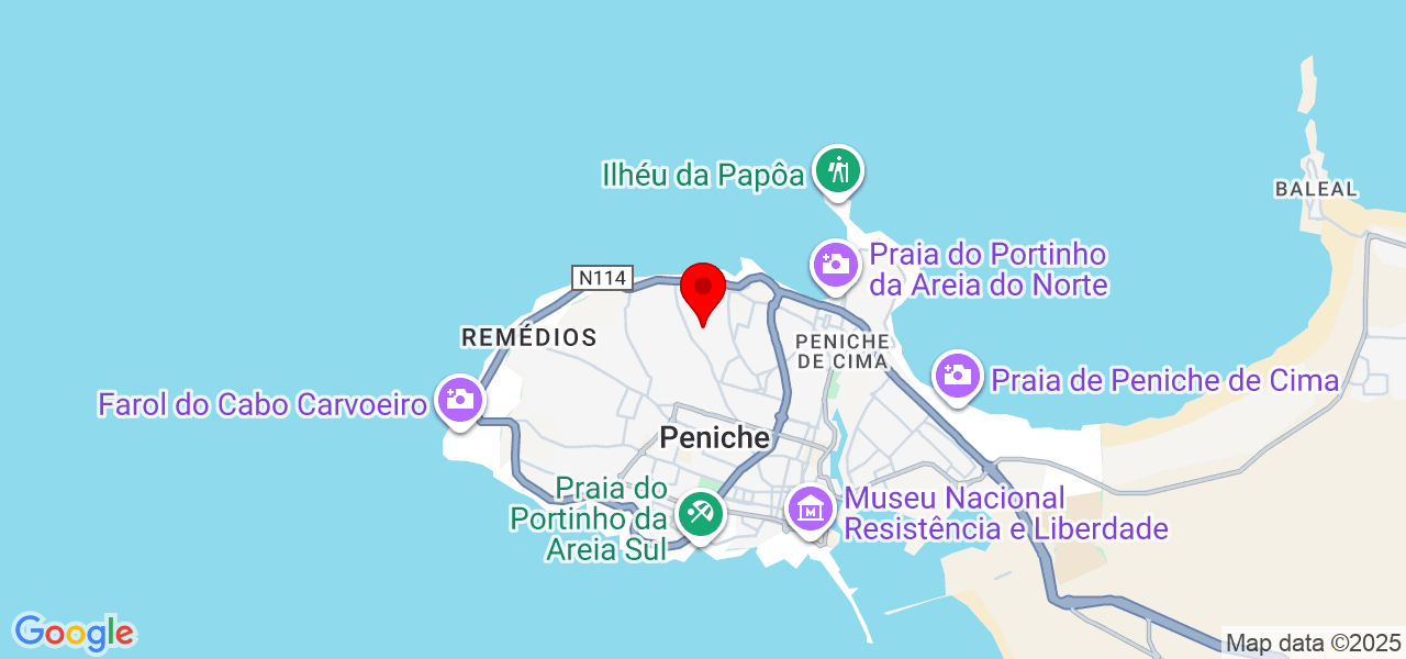 Bebiana Blanco - Leiria - Peniche - Mapa