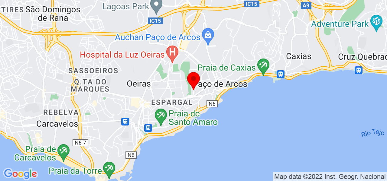 Carlota Santos - Lisboa - Oeiras - Mapa