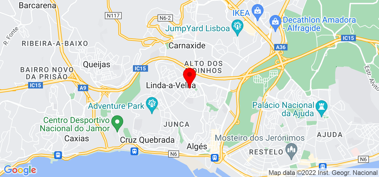 Nuno Rei - Lisboa - Oeiras - Mapa
