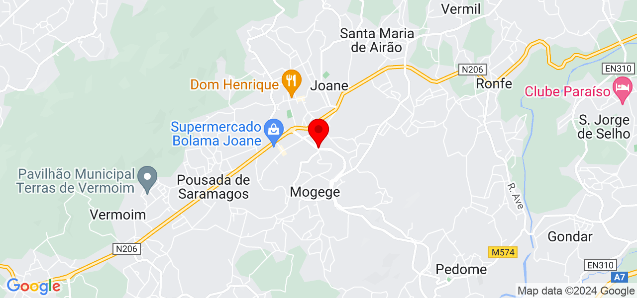 Profissional de Marketing - Braga - Vila Nova de Famalicão - Mapa
