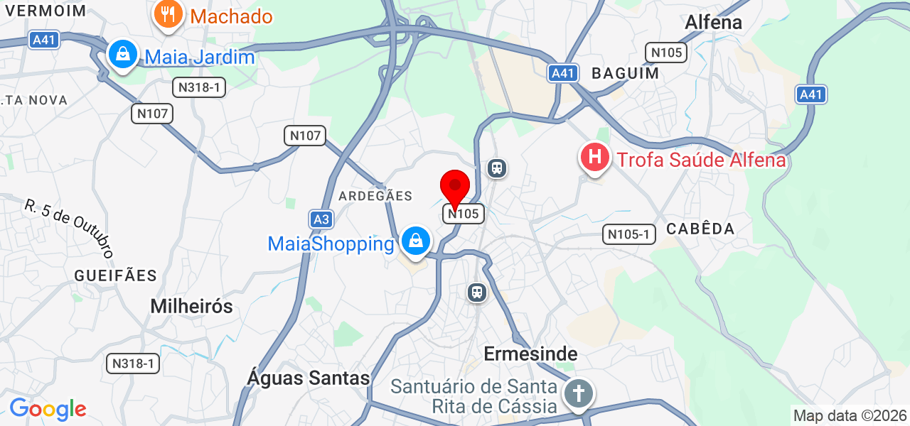 Jessica Fernandes - Porto - Valongo - Carte
