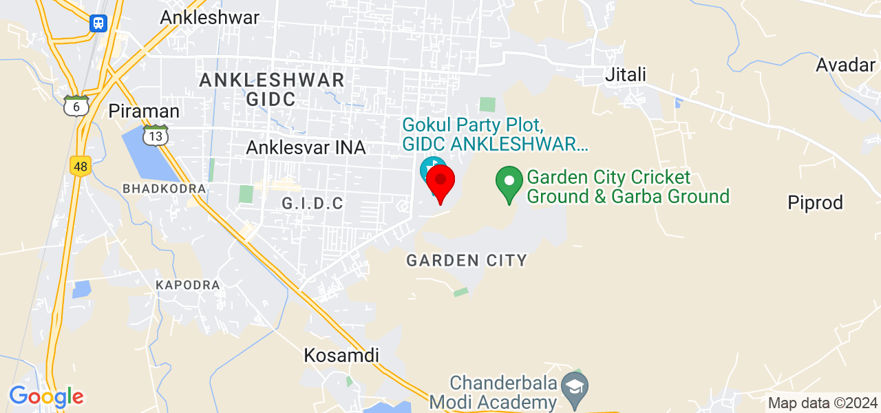 SmartTec - Vadodara - Ankleshwar - Map