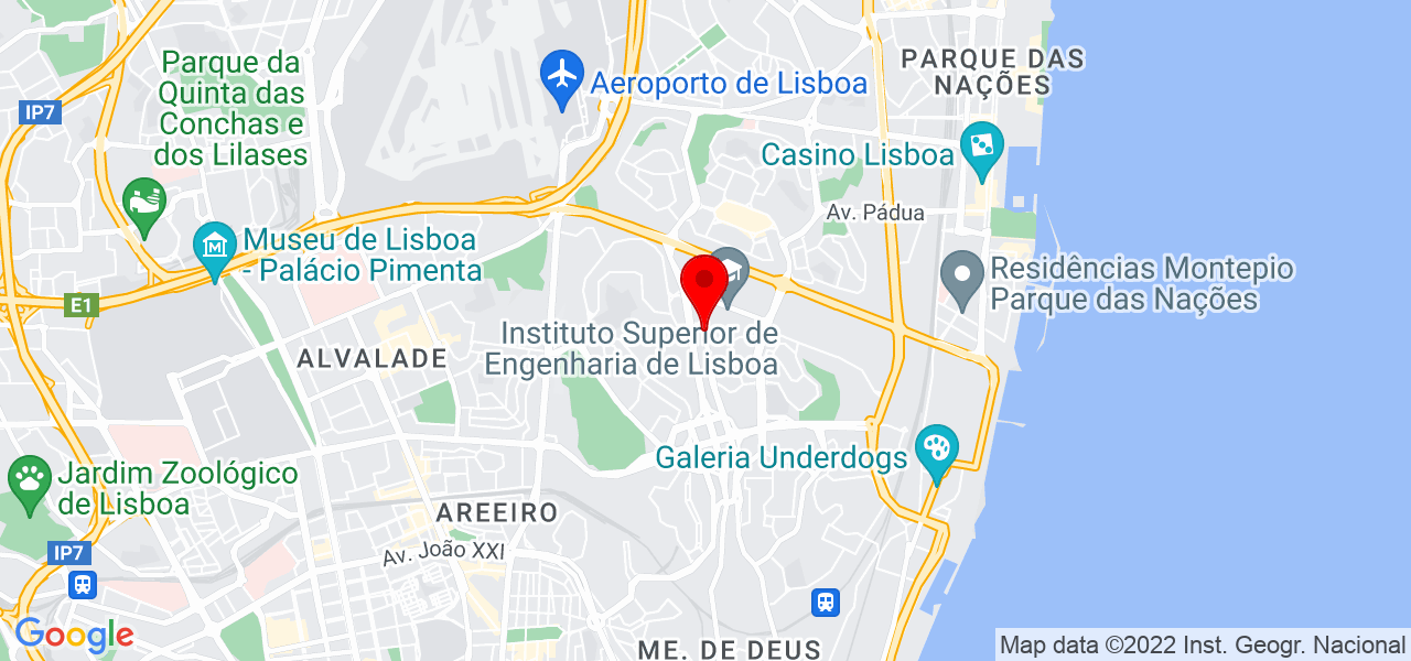 Carlos Ribeiro - Lisboa - Lisboa - Mapa