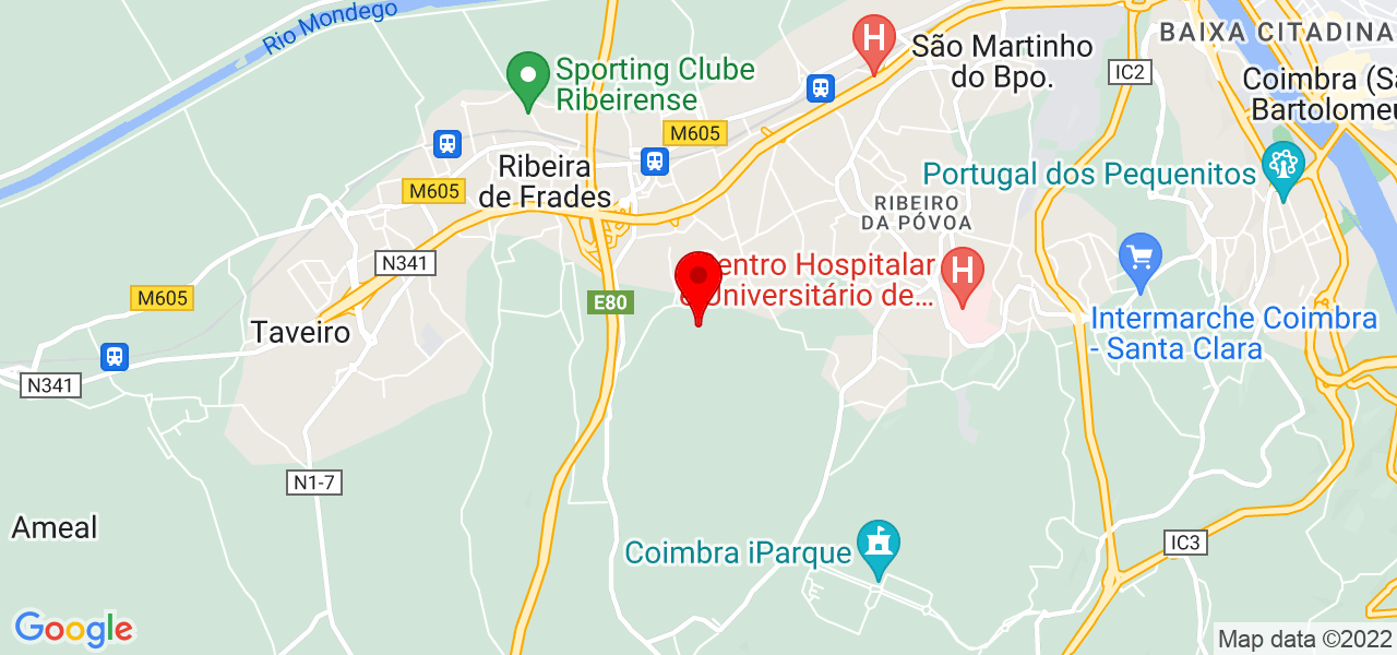 Fernando Manuel Consci&ecirc;ncia Luis - Coimbra - Coimbra - Mapa
