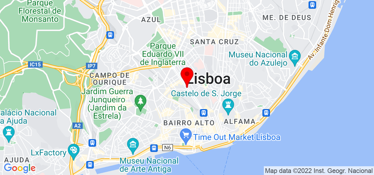 Maria Osorio - Lisboa - Lisboa - Mapa