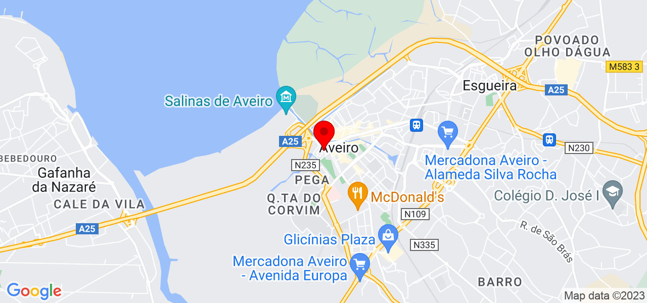 Lona - Aveiro - Aveiro - Mapa