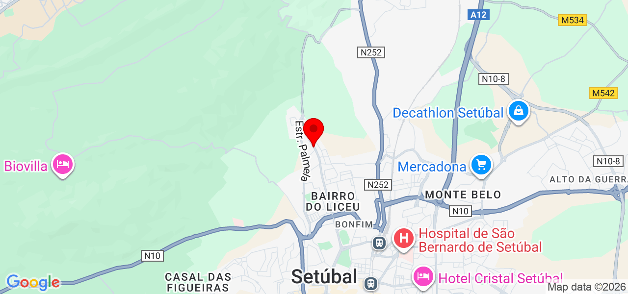 Nelson Ribeiro - Setúbal - Setúbal - Karte