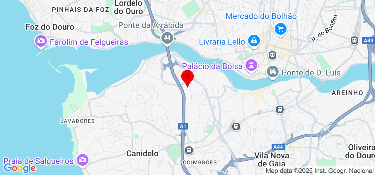 Anjos & Rangel Limpeza Especializada - Porto - Vila Nova de Gaia - Carte
