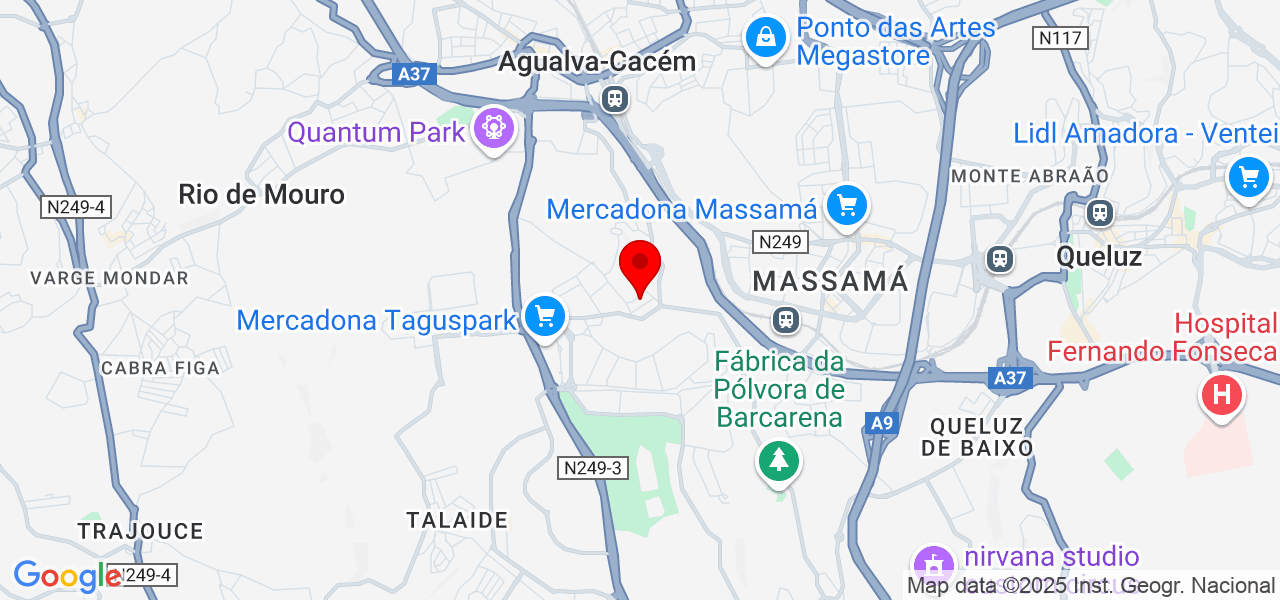 RsanProjetos Lda - Lisboa - Sintra - Mapa