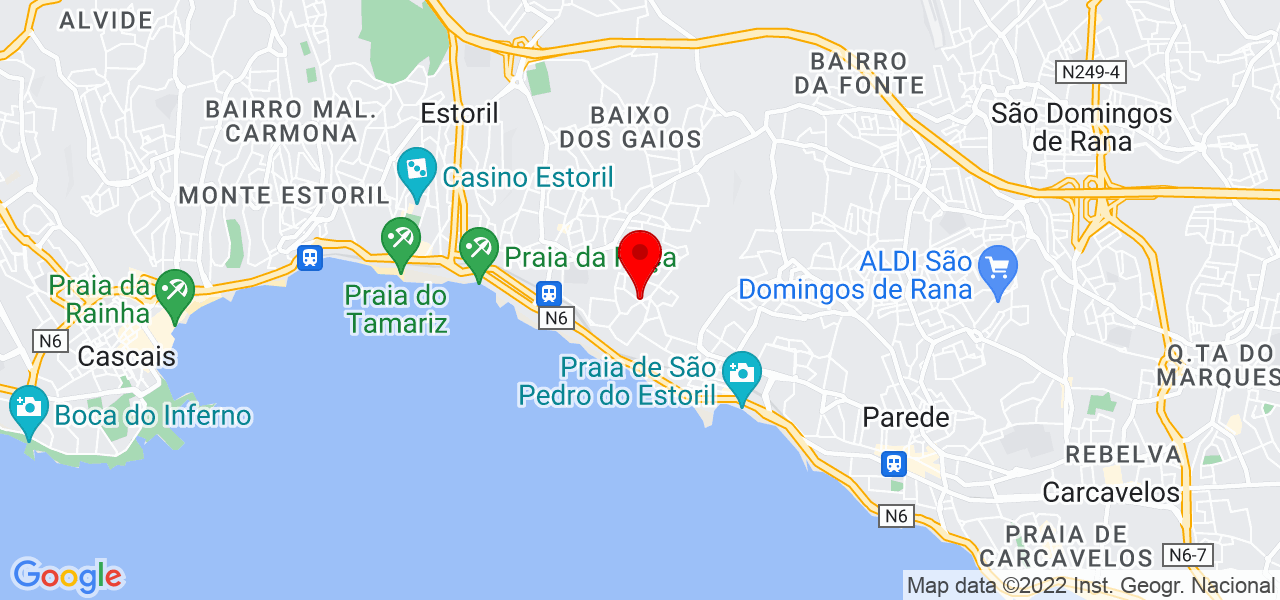 Renan Pereira - Lisboa - Cascais - Mapa