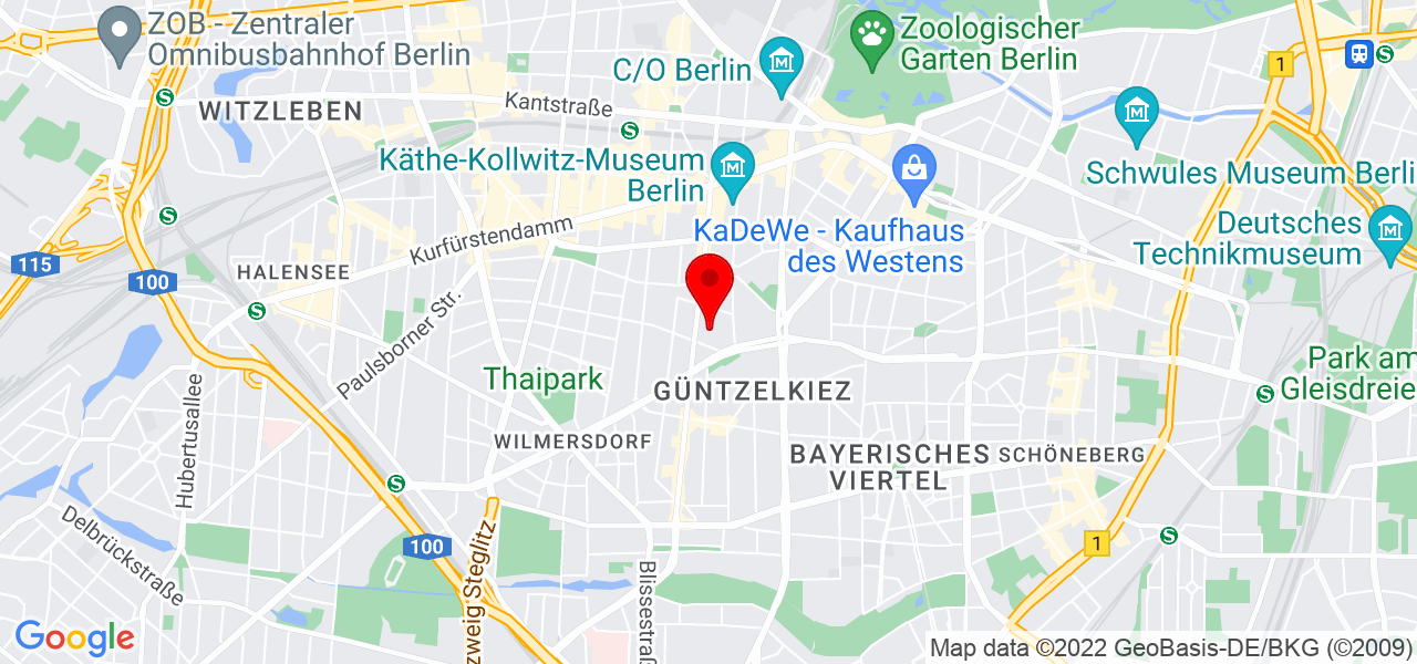 GMB Dance Berlin - Berlin - Berlin - Karte