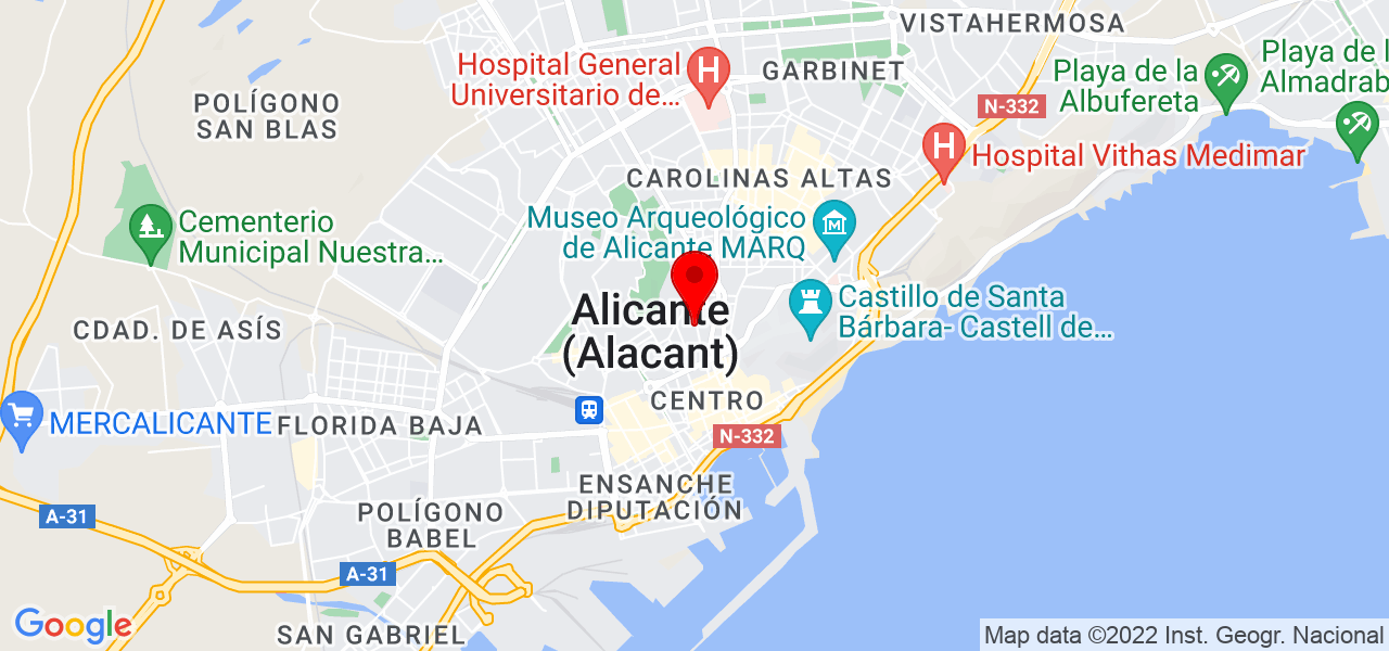 Laura - Comunidad Valenciana - Alicante/Alacant - Mapa