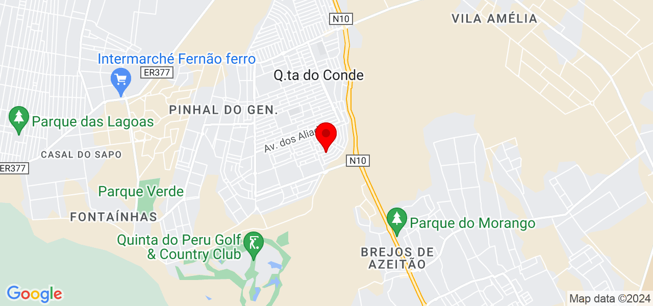 Sparkclima - Setúbal - Sesimbra - Map