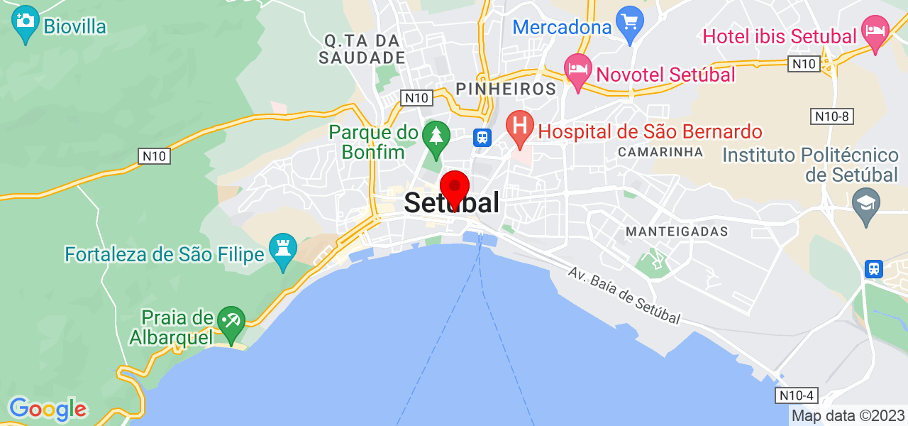 D&eacute;bora bento de Azevedo - Setúbal - Setúbal - Mapa