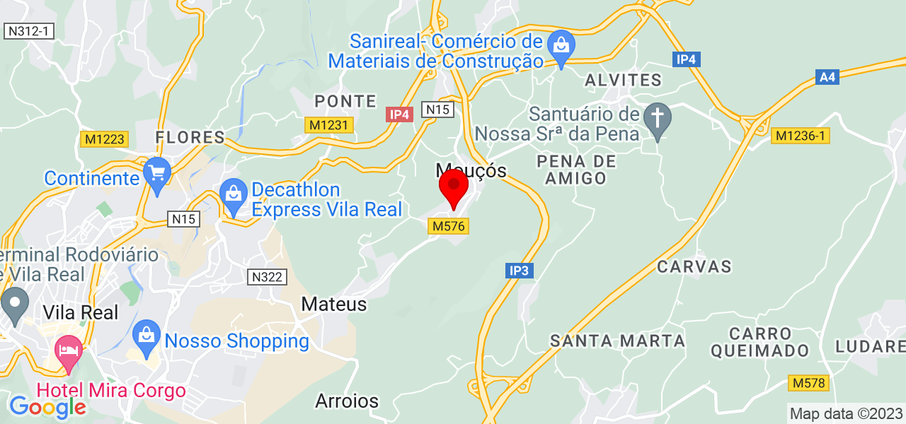 NailsPink - Vila Real - Vila Real - Mapa