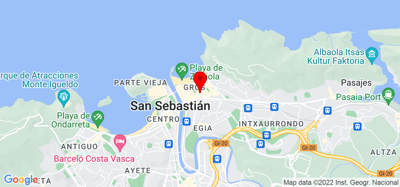 Desanero Studio - País Vasco - Donostia/San Sebastián - Mapa