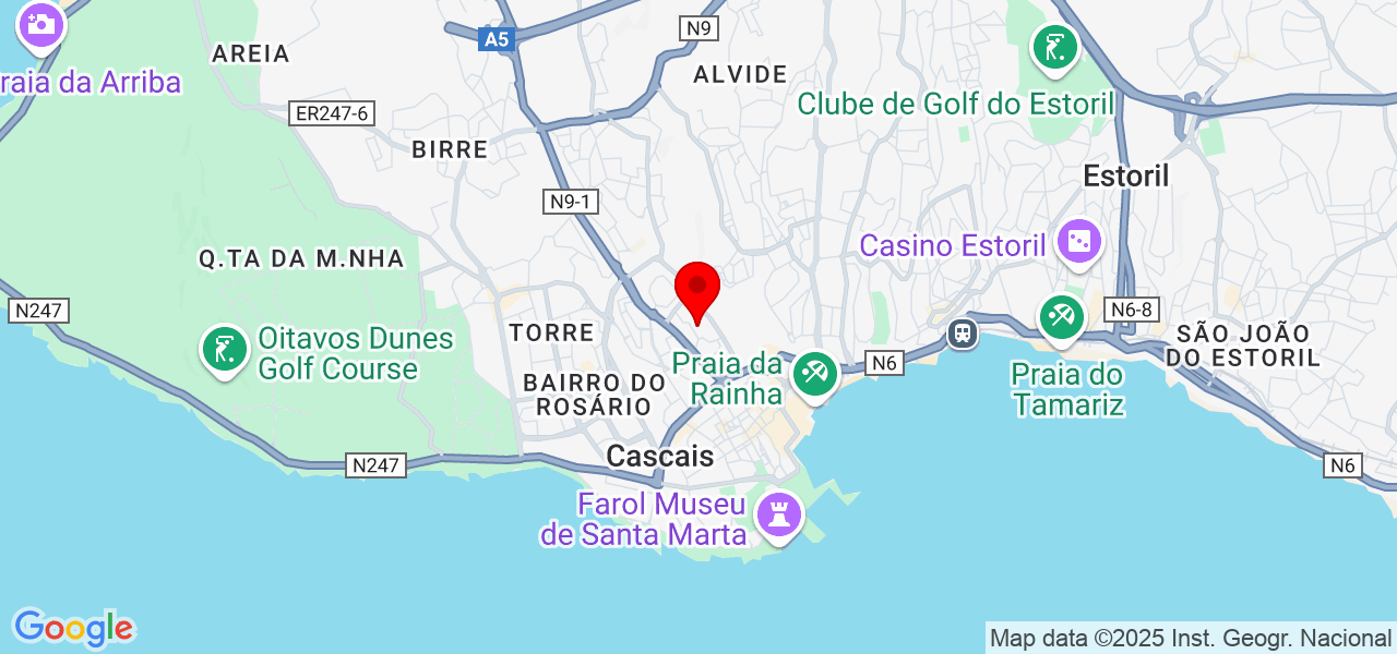 SeenbyJP - Lisboa - Cascais - Map