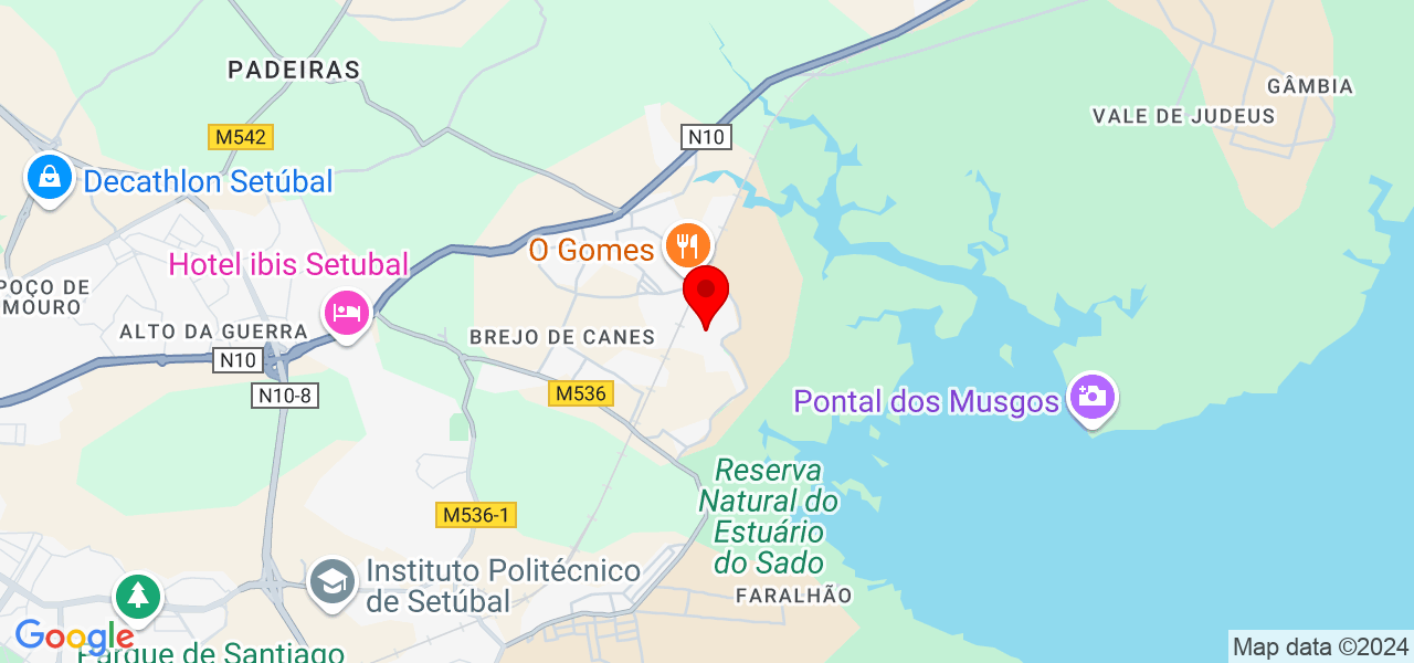 Jd pinturas e remodelações - Setúbal - Setúbal - Map