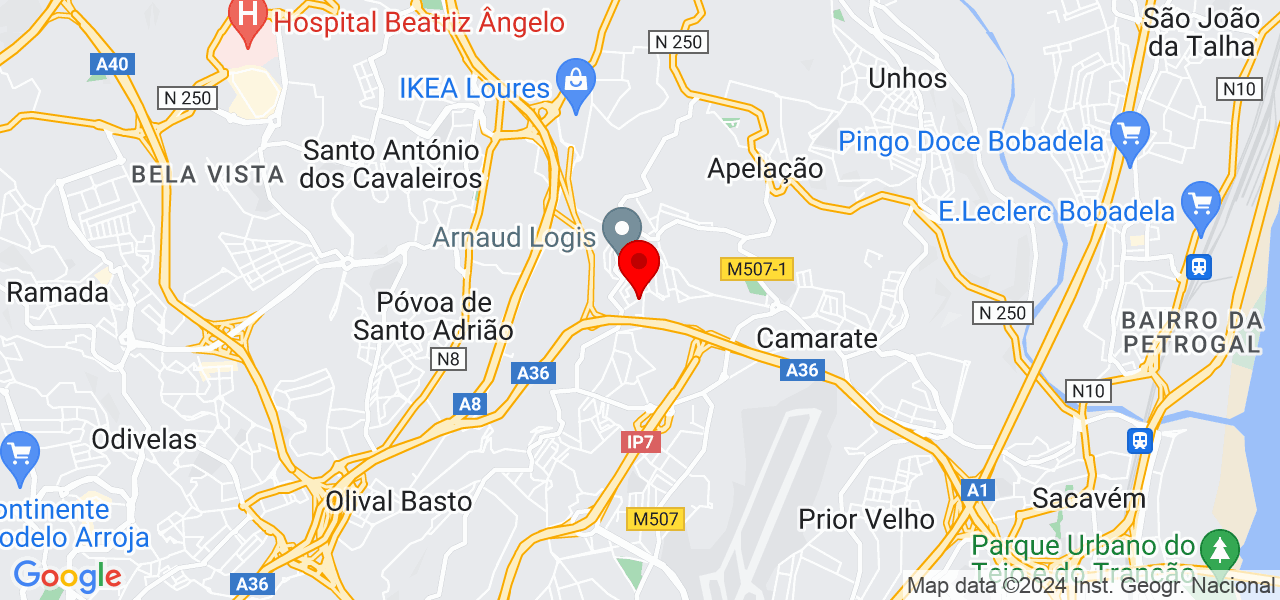 Lello &amp; Mattos - Lisboa - Loures - Mapa