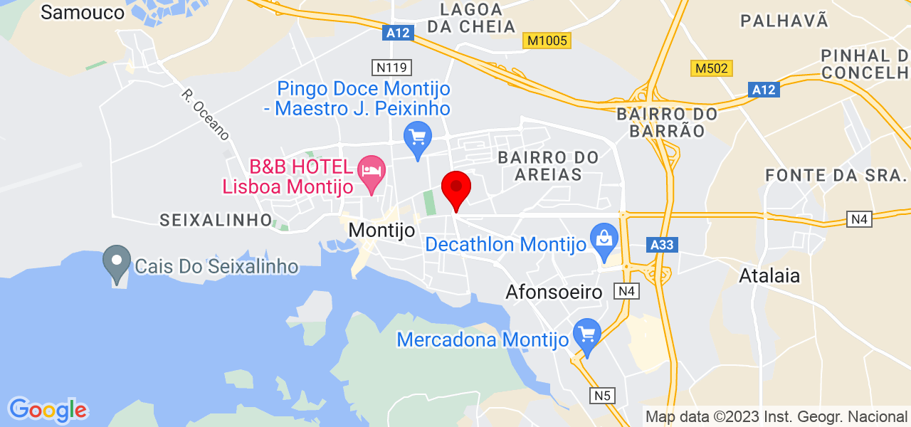 BRILHO PERFEITO - Setúbal - Montijo - Mapa