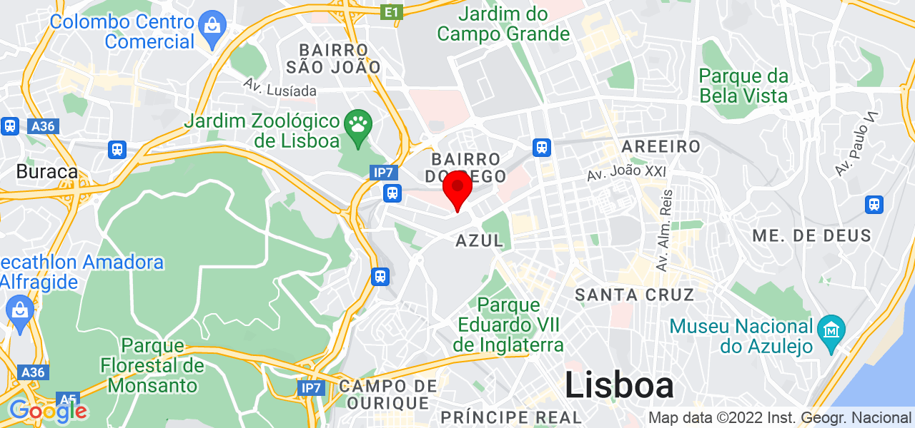 Lucas Medeiros - Lisboa - Lisboa - Mapa