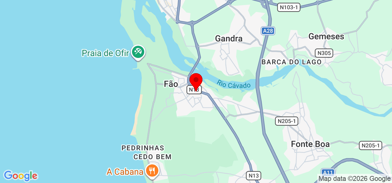Sthefany Leal - Braga - Esposende - Map