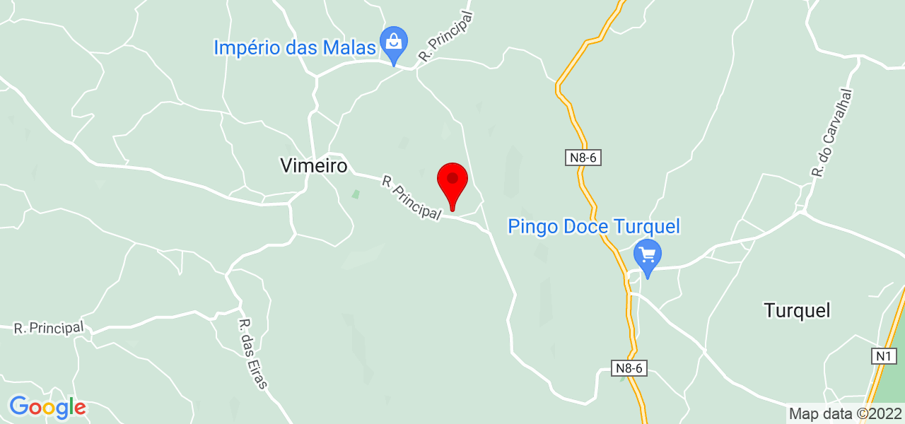 Tania rocha - Leiria - Alcobaça - Mapa