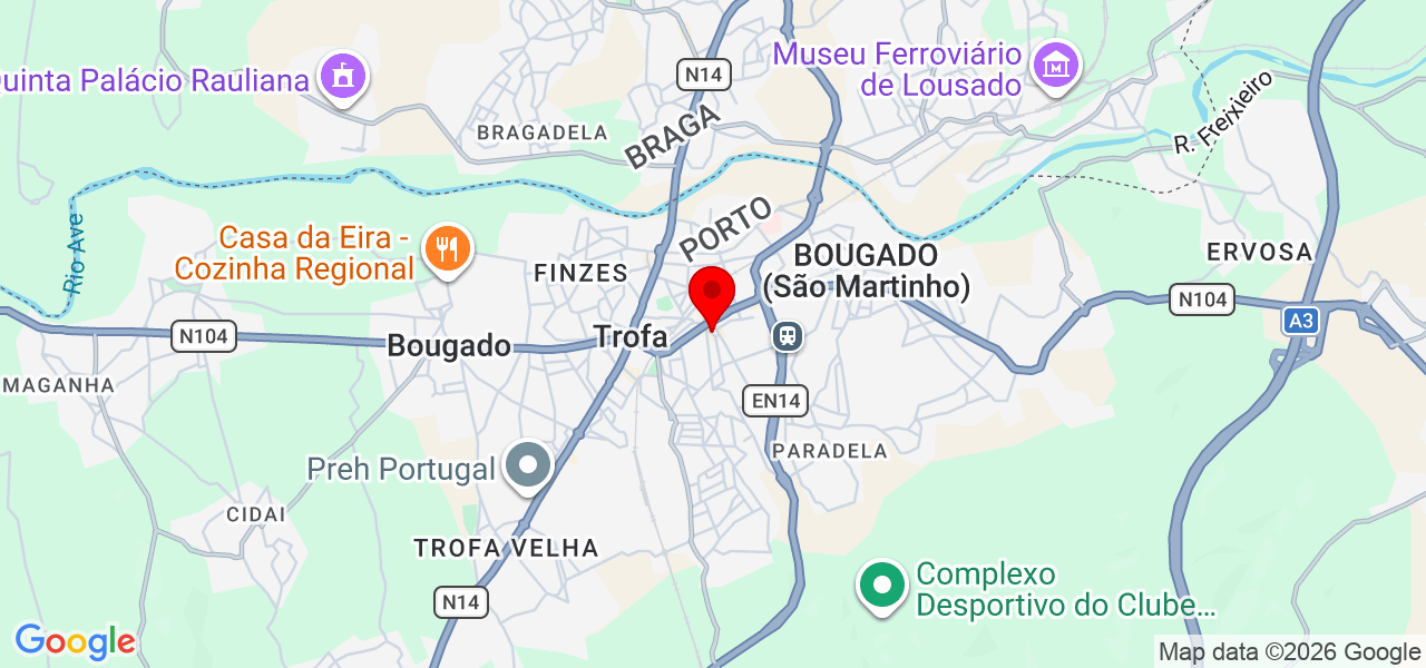 Dmytrii Savenko - Porto - Trofa - Mapa
