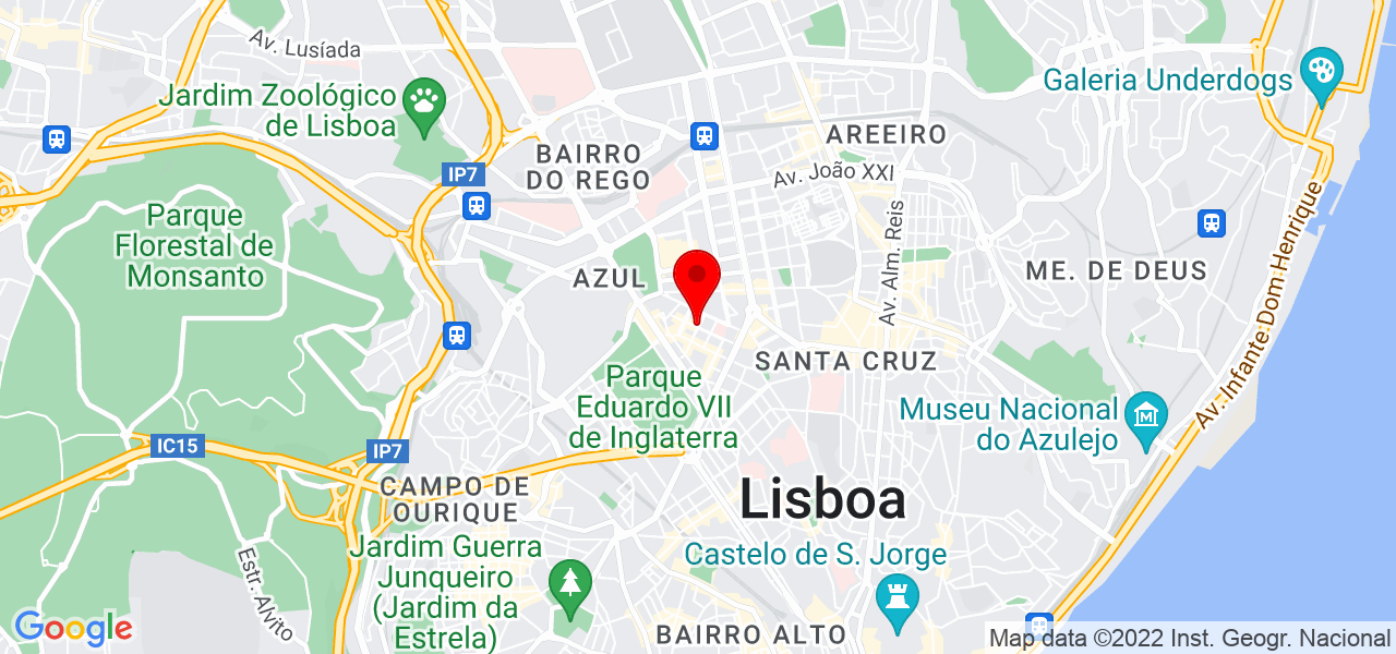 Daniel Ferreira - Lisboa - Lisboa - Mapa