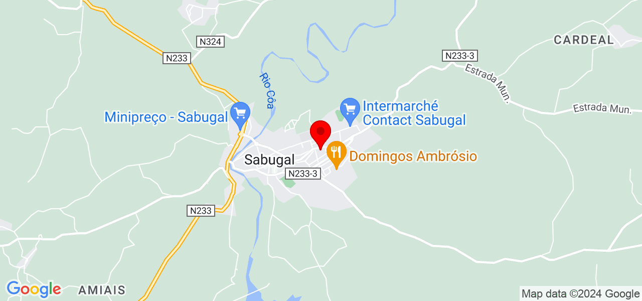 Maria Bolacha - Guarda - Sabugal - Mapa